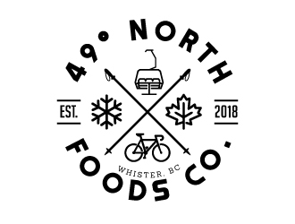 49 North Foods Co. logo design by jaize