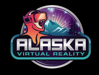 Alaska Virtual Reality logo design by THOR_