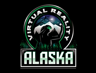 Alaska Virtual Reality logo design by shere