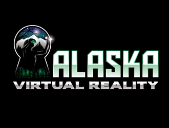 Alaska Virtual Reality logo design by shere