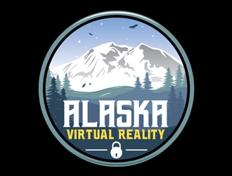 Alaska Virtual Reality logo design by shere