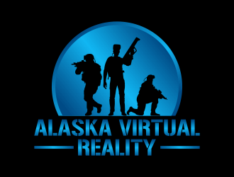 Alaska Virtual Reality logo design by Kruger