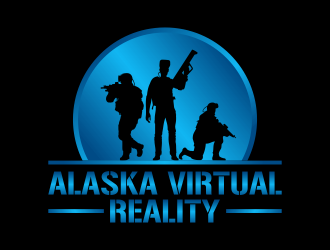 Alaska Virtual Reality logo design by Kruger