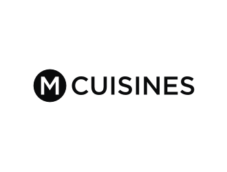 M Cuisines logo design by Diancox