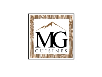 M Cuisines logo design by jaize