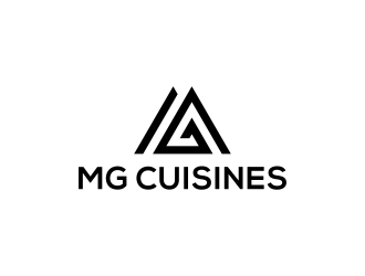 M Cuisines logo design by ubai popi