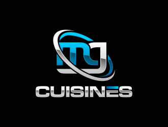 M Cuisines logo design by imagine