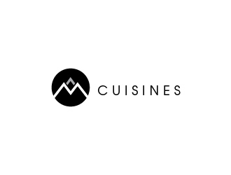 M Cuisines logo design by usef44