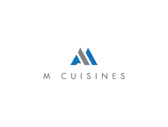 M Cuisines logo design by zakdesign700
