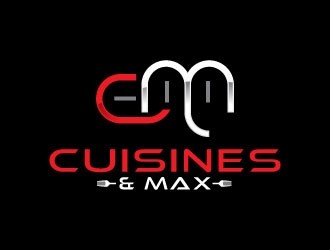 M Cuisines logo design by sanworks