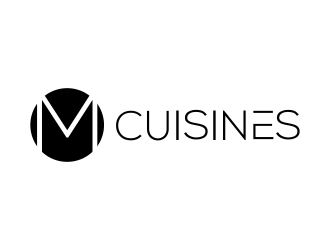 M Cuisines logo design by MUNAROH