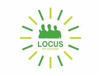 Locus logo design by 48art