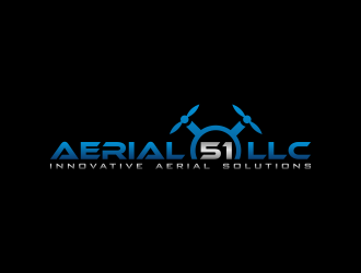 Aerial 51 LLC logo design by salis17