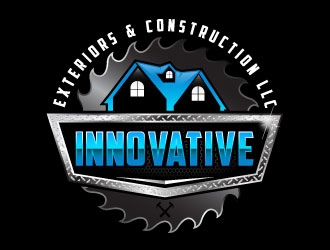 Innovative Exteriors & Construction LLC logo design by daywalker