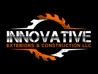Innovative Exteriors & Construction LLC logo design by Hidayat