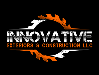Innovative Exteriors & Construction LLC logo design by Hidayat