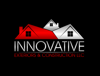 Innovative Exteriors & Construction LLC logo design by rykos