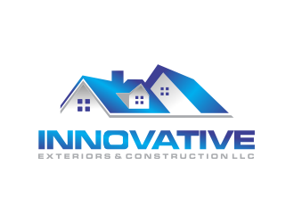 Innovative Exteriors & Construction LLC logo design by oke2angconcept