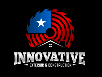 Innovative Exteriors & Construction LLC logo design by Coolwanz