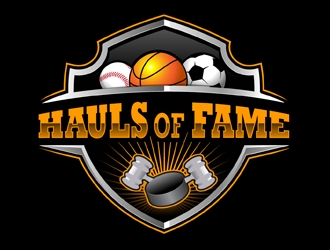 Hauls of Fame logo design by DreamLogoDesign
