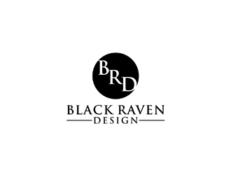 Black Raven Design logo design by johana