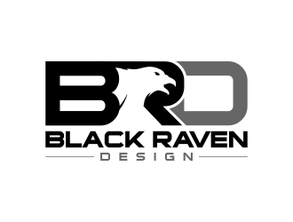 Black Raven Design logo design by pakNton