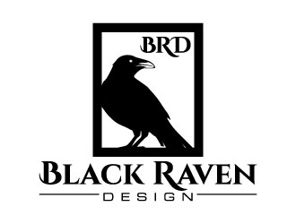Black Raven Design logo design by daywalker