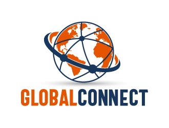 Global Connect logo design by akilis13