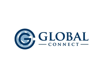 Global Connect logo design by Janee