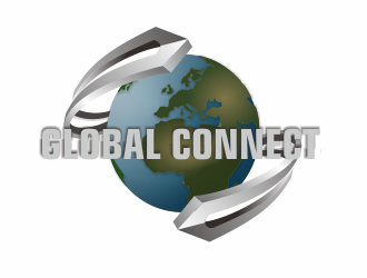 Global Connect logo design by bosbejo