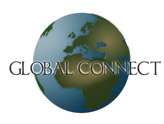 Global Connect logo design by bosbejo