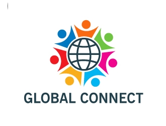 Global Connect logo design by Webphixo