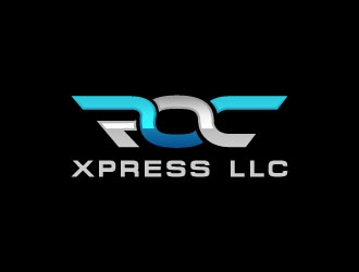 ROC EXPRESS LLC logo design by pixalrahul