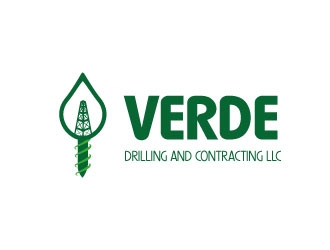 Verde Drilling and Contracting LLC logo design by defeale