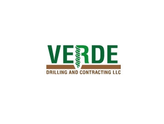 Verde Drilling and Contracting LLC logo design by defeale
