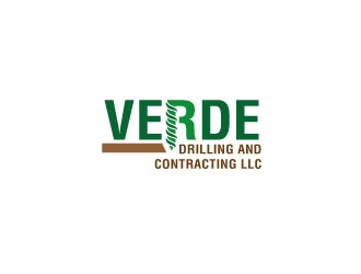 Verde Drilling and Contracting LLC logo design by defeale