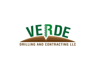 Verde Drilling and Contracting LLC logo design by defeale