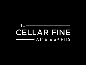 The Cellar  fine wine&spirits  logo design by dewipadi