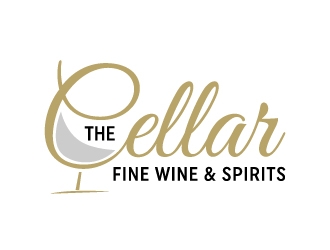 The Cellar  fine wine&spirits  logo design by akilis13