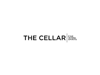 The Cellar  fine wine&spirits  logo design by johana