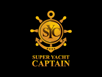 Super Yacht Captain  logo design by shadowfax