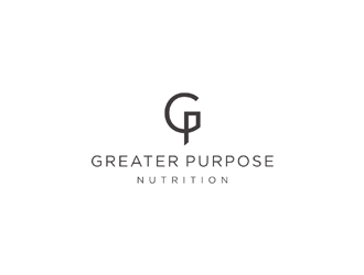 Greater Purpose Nutrition logo design by ndaru