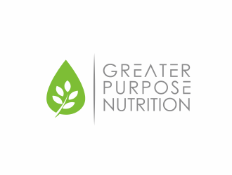 Greater Purpose Nutrition logo design by YONK