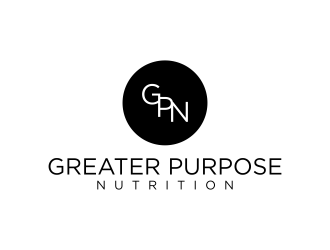 Greater Purpose Nutrition logo design by RIANW