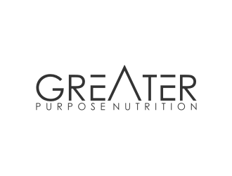 Greater Purpose Nutrition logo design by MyAngel