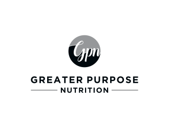 Greater Purpose Nutrition logo design by Kraken
