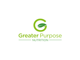 Greater Purpose Nutrition logo design by narnia