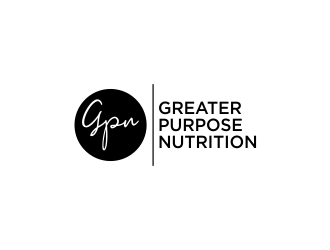 Greater Purpose Nutrition logo design by akhi
