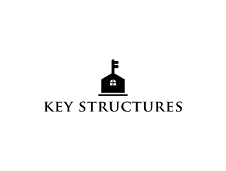 Key Structures logo design by salis17
