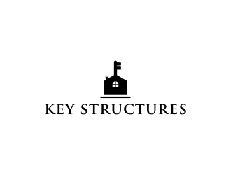 Key Structures logo design by salis17